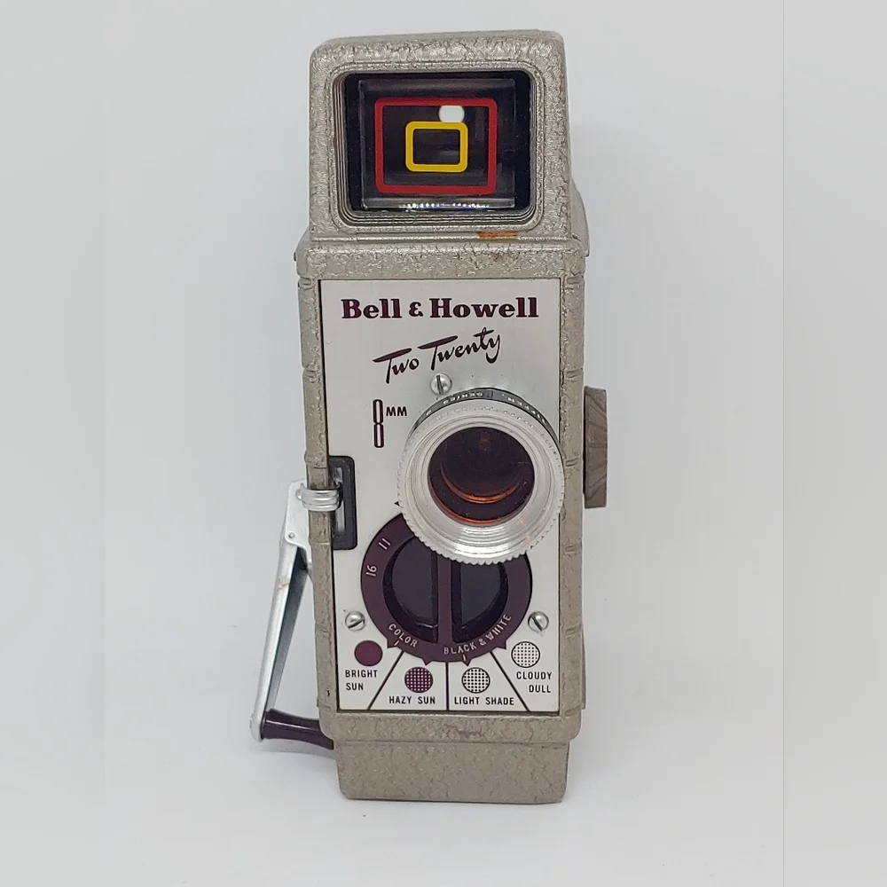 Bell and Howell Camera Two Twenty 8mm Movie Camera